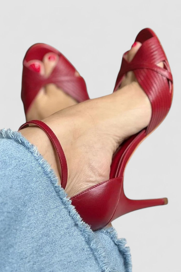 Atenea - Sandalia con tacón stiletto elegante y sofisticada