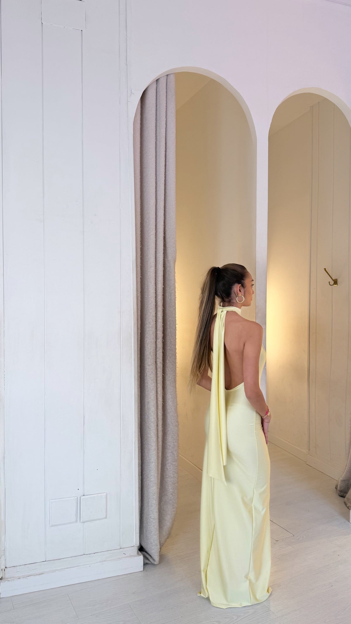 Claire dress - mantequilla