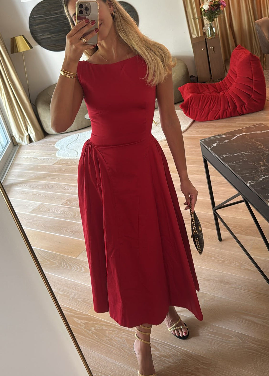 Vestido Loreto™ | Elegancia eterna en rojo