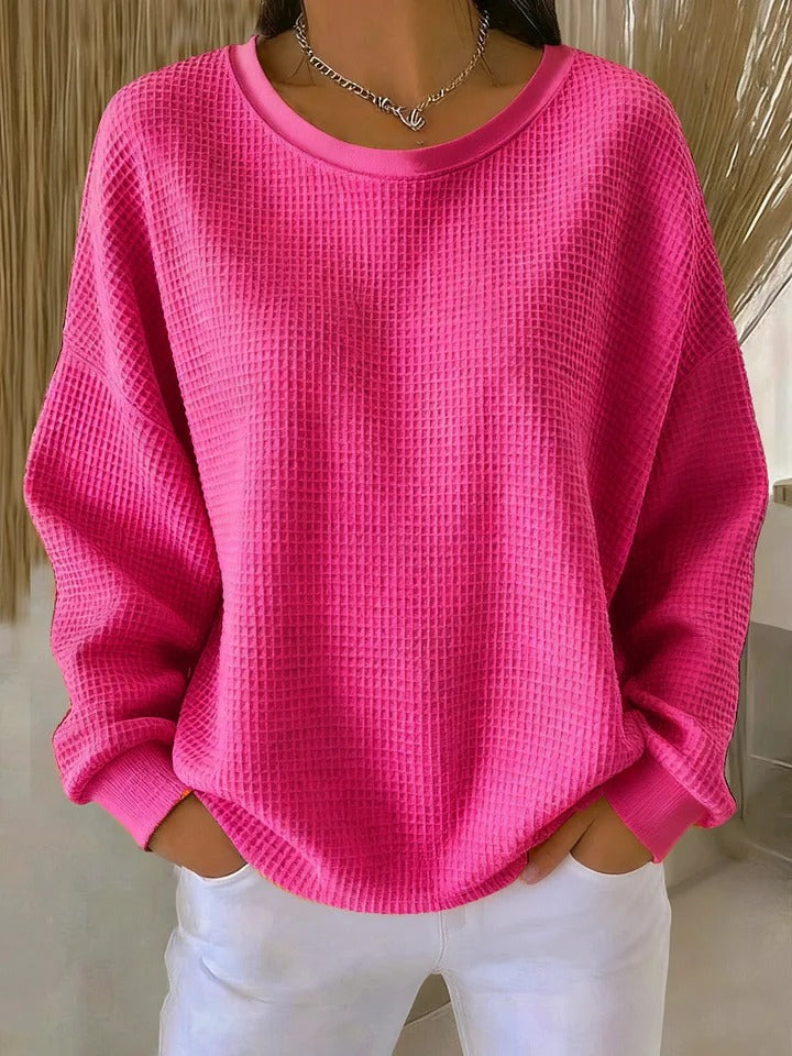 Celeste Jersey Gofrado Clásico
