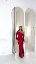 Brisa dress - burdeos