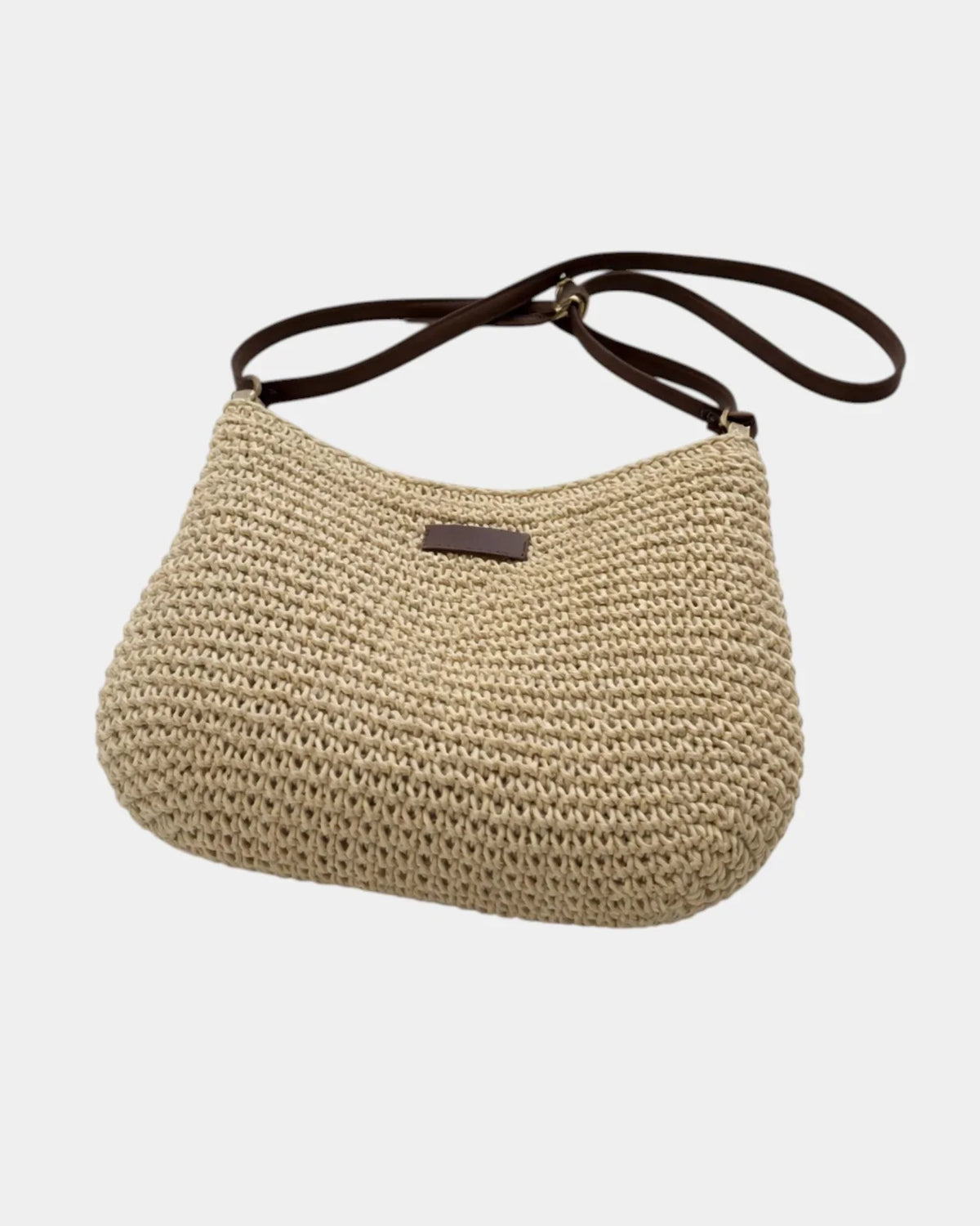 Claribel Bolso Bandolera con Efecto Paja