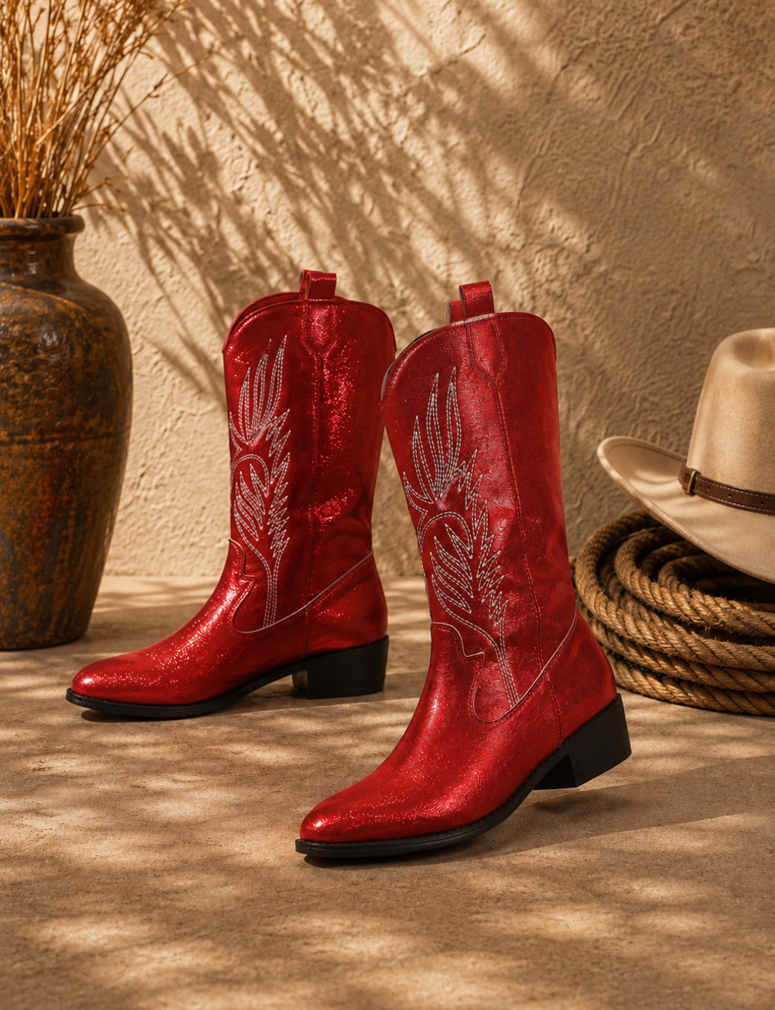 Alma Botas Cowboy Bordadas
