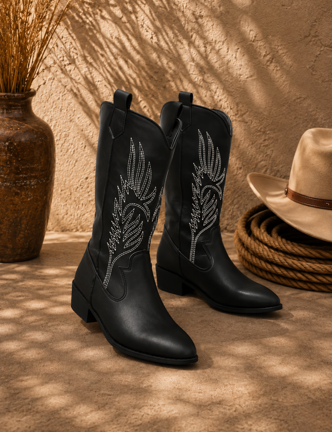Alma Botas Cowboy Bordadas