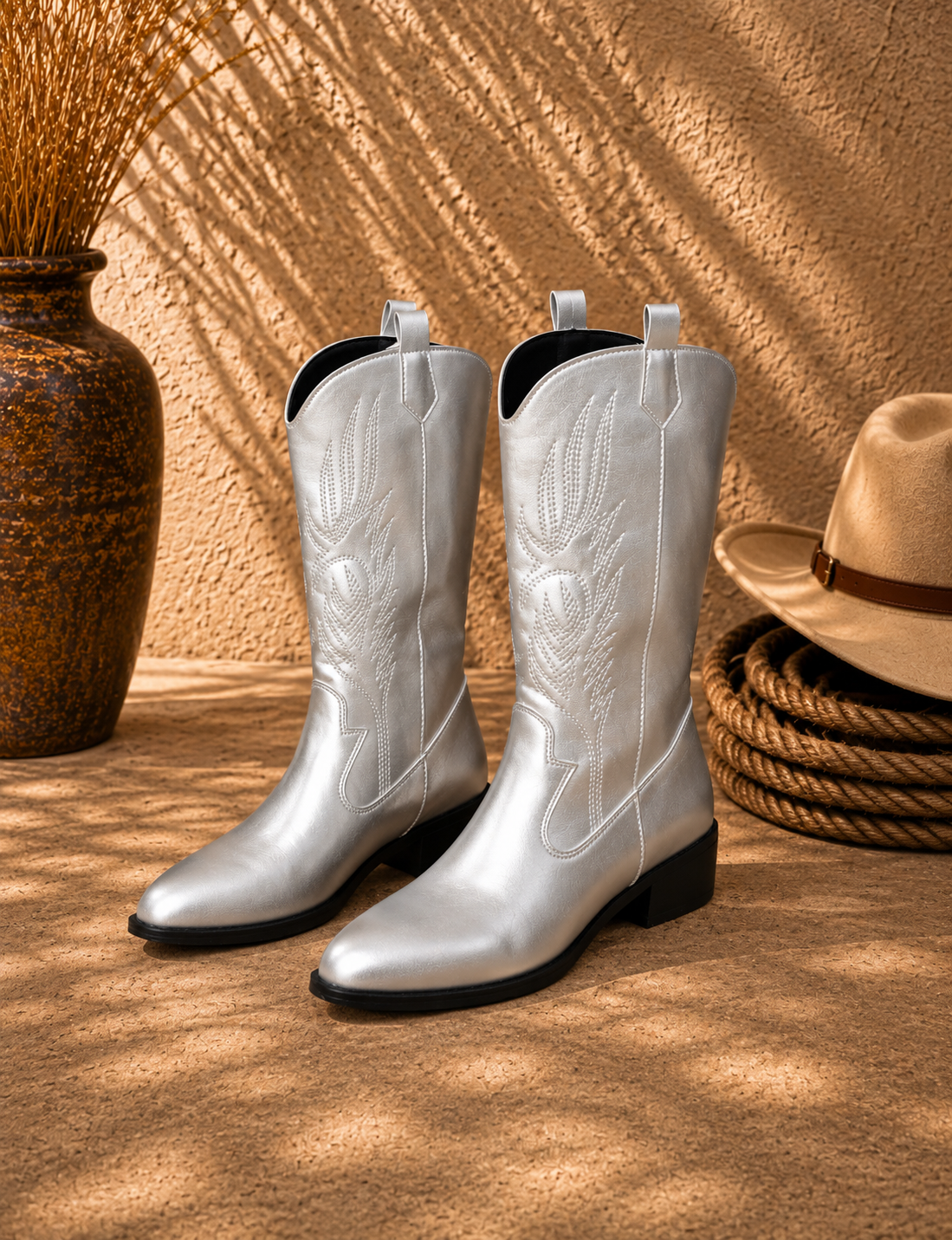 Alma Botas Cowboy Bordadas