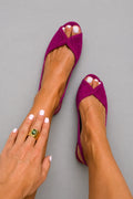 Fiorella Sandalias Fucsia de Verano