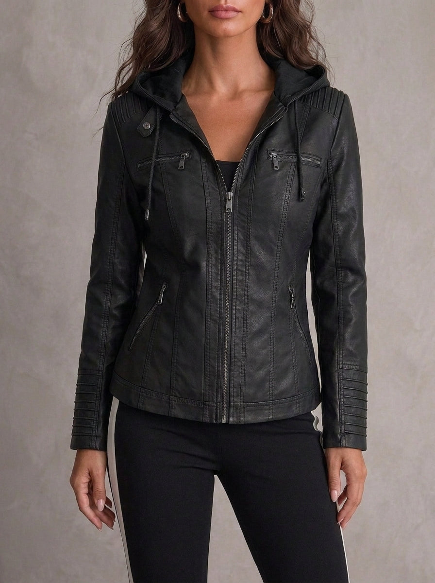 Atenea - Chaqueta de Piel Resistente y Elegante
