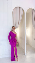 Elise dress - buganvilla