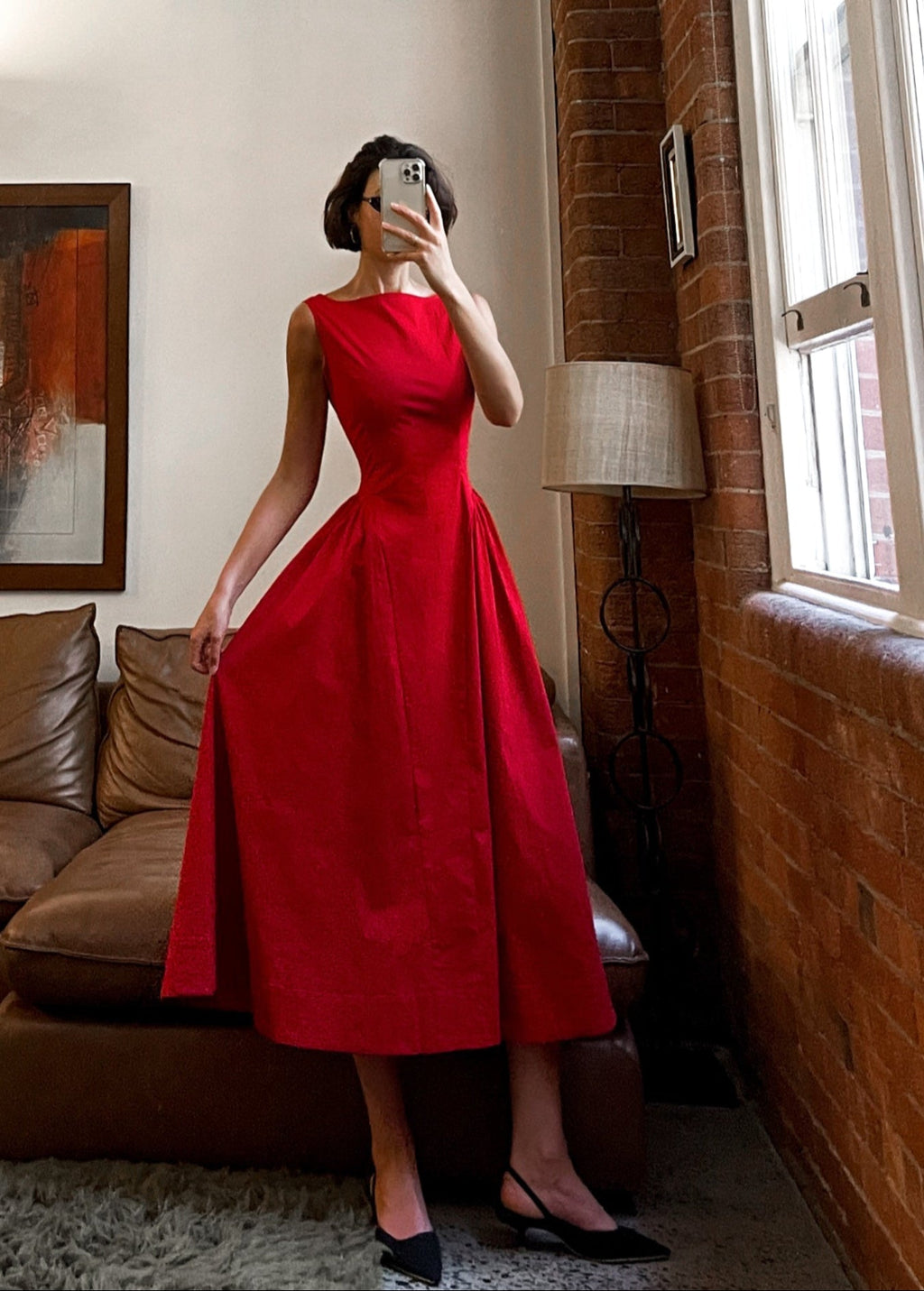 Vestido Loreto™ | Elegancia eterna en rojo