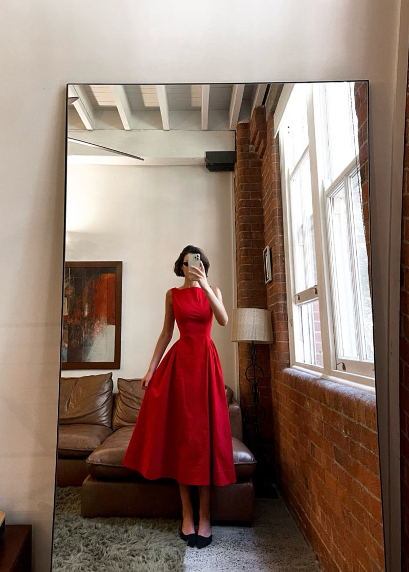 Vestido Loreto™ | Elegancia eterna en rojo