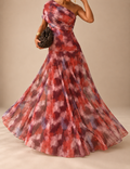 Rocío Vestido Maxi de Hombros Descubiertos con Aberturas