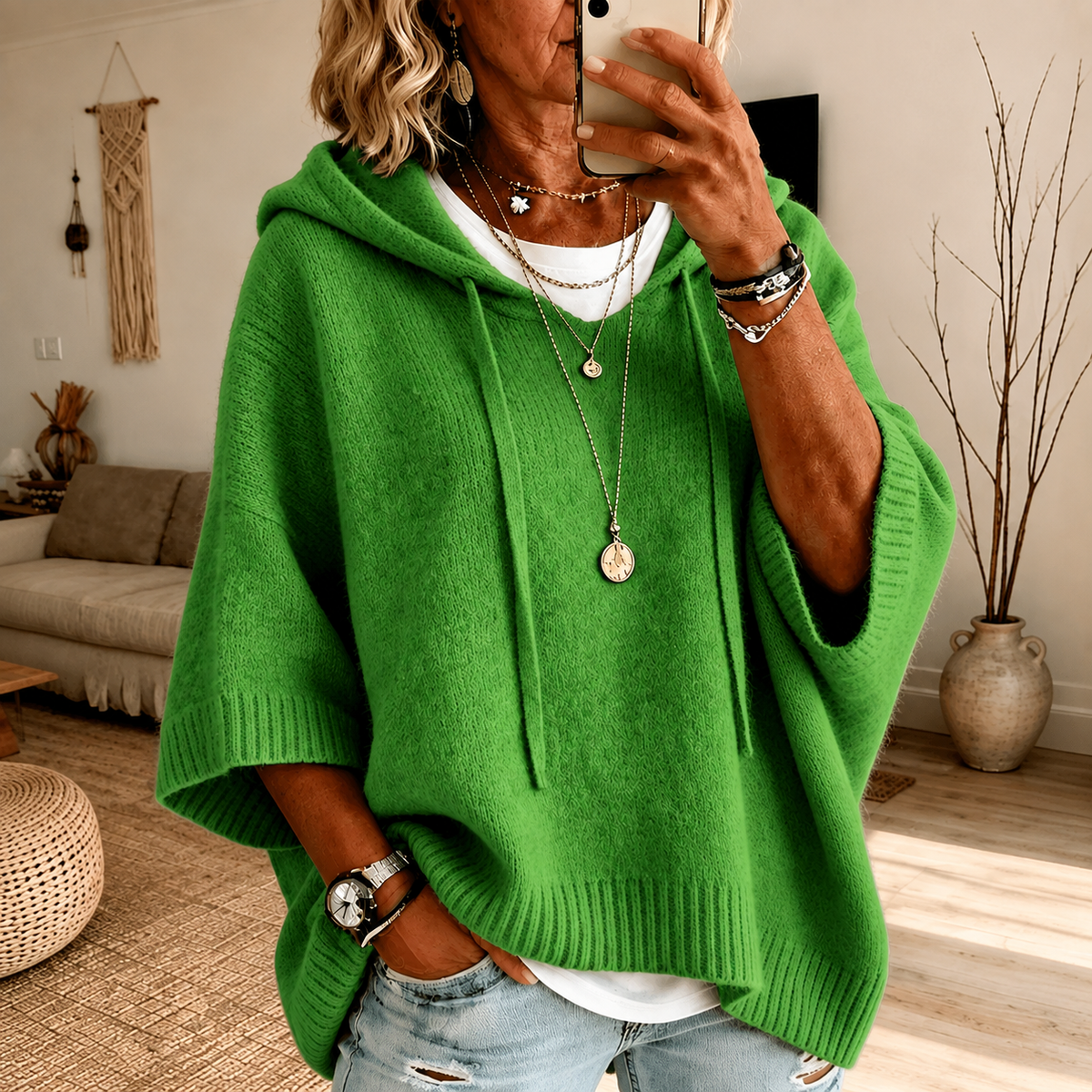 Atenea-Poncho Verde Esperanza
