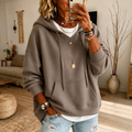 Atenea-Poncho color Topo