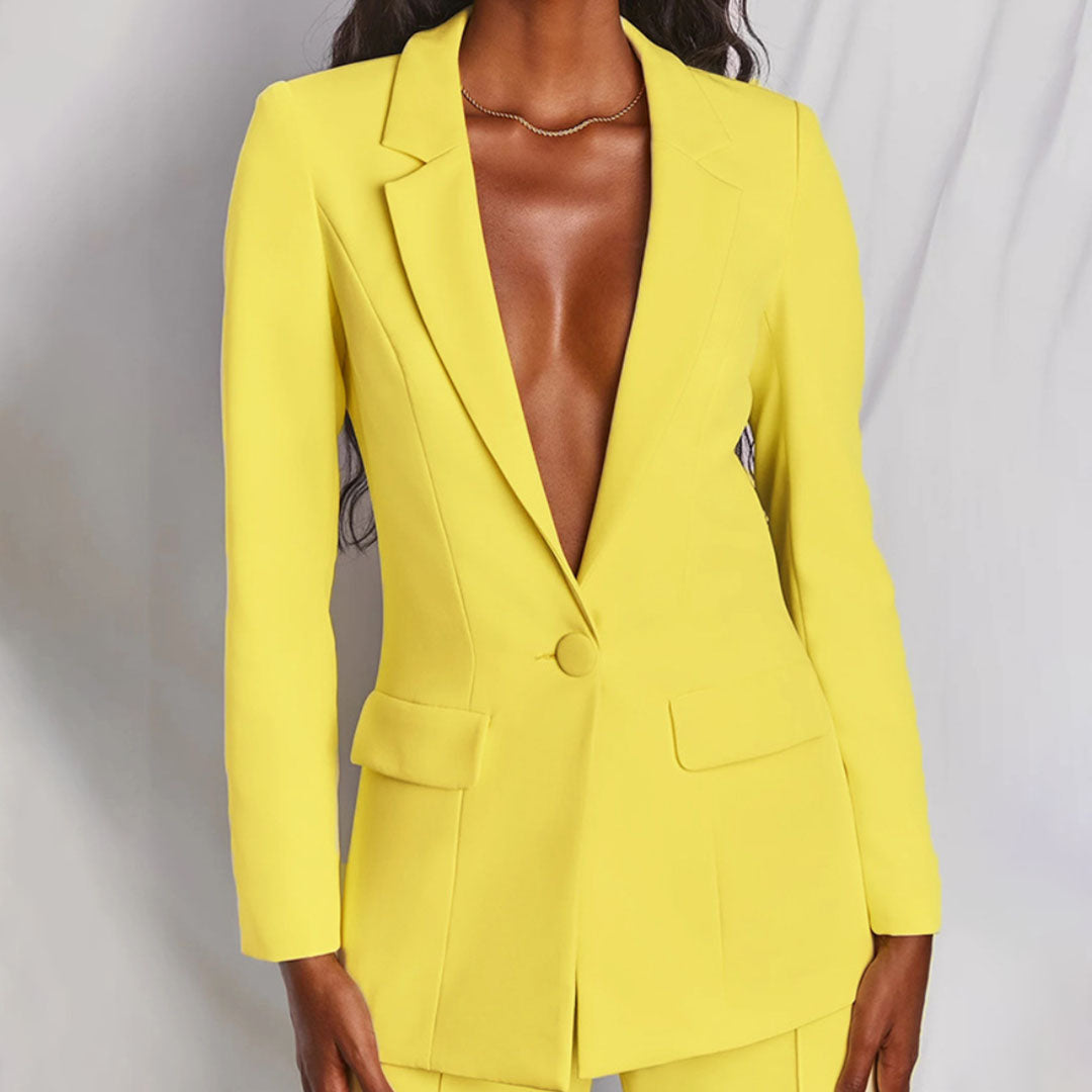 Lara - Elegante blazer y pantalones