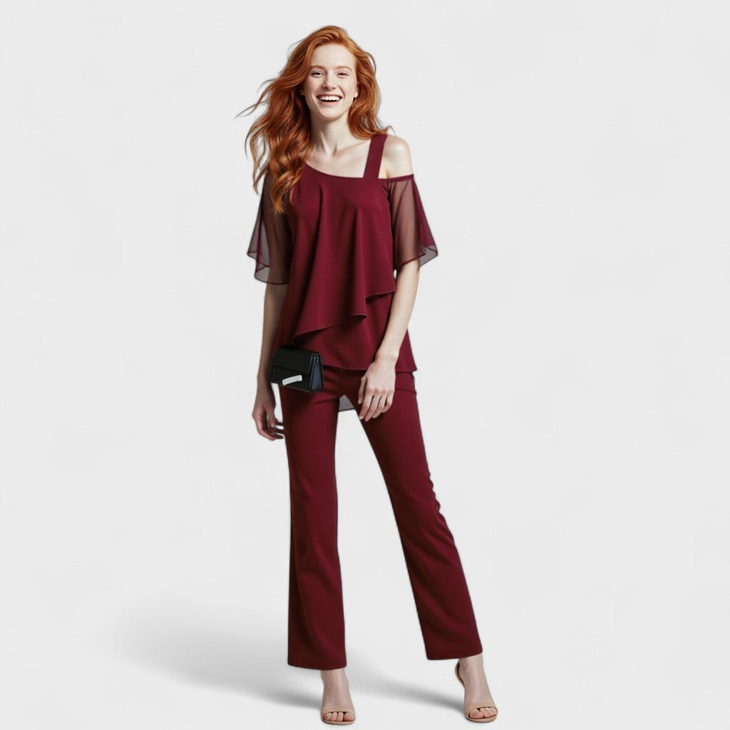 Atenea - Elegancia atemporal, estilo con hombros descubiertos